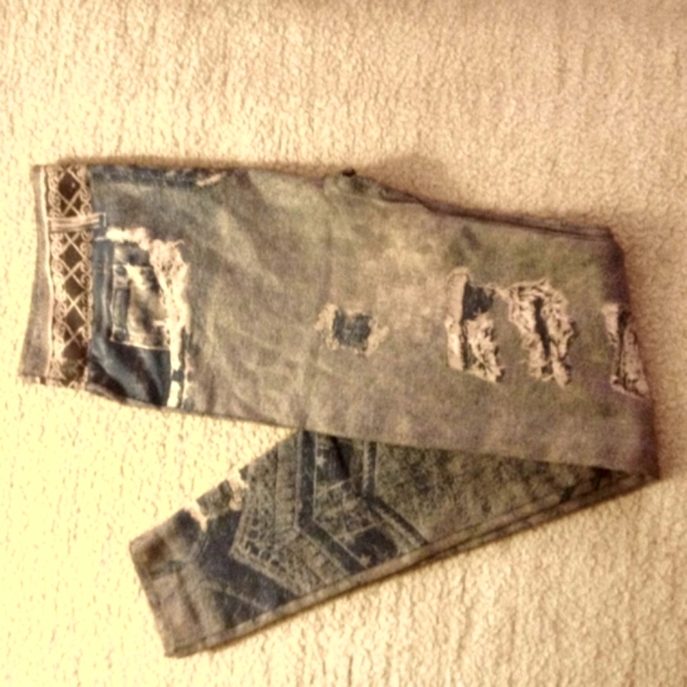 SUBLIMATION "DENIM PRINT" LEGGINGS